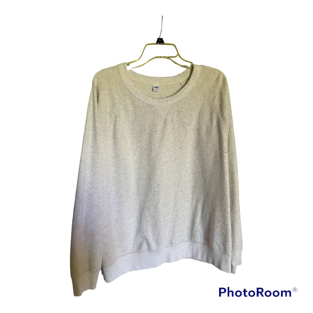 Old Navy Women’s Size XXL Off White Sweatshirt